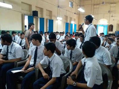 Opening image of &lsquo;Class of Dear Boys discussed #MeToo issues&rsquo; in The Times of India