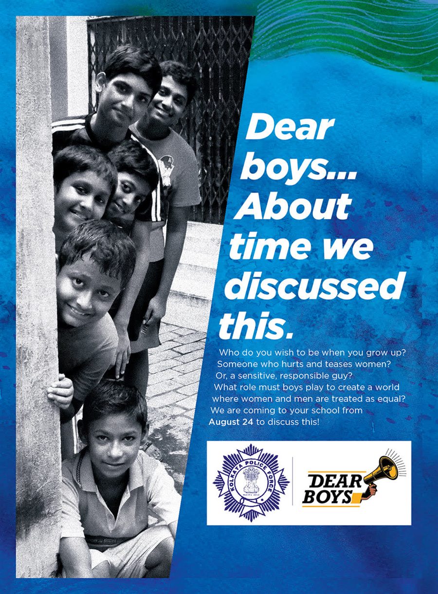 Opening image of &lsquo;Introducing our new community policing initiative, &ldquo;Dear Boys&rdquo;&rsquo; in Kolkata Police
